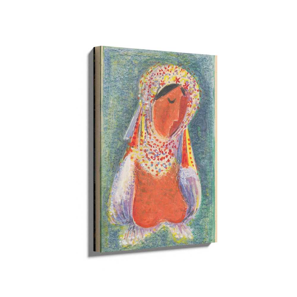 Picasoul - Picasoul Curated - Woman In Traditional Attire 01 - Wall Decor