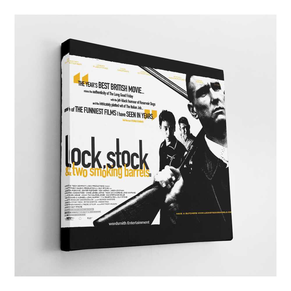 Picasoul - Picasoul Curated - Lock, Stock & Two Smoking Barrels Poster - Wall Decor