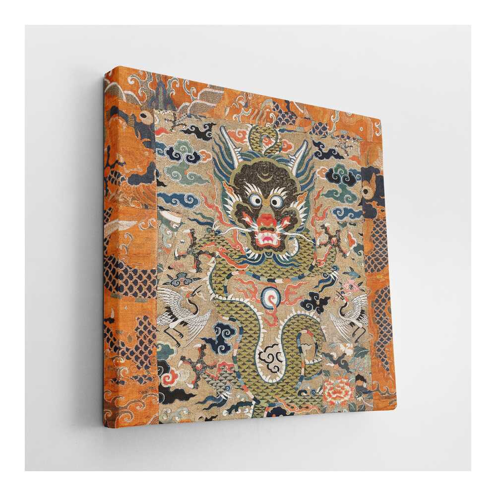 Picasoul - Picasoul Curated - Mythical Dragon And Clouds - Wall Decor