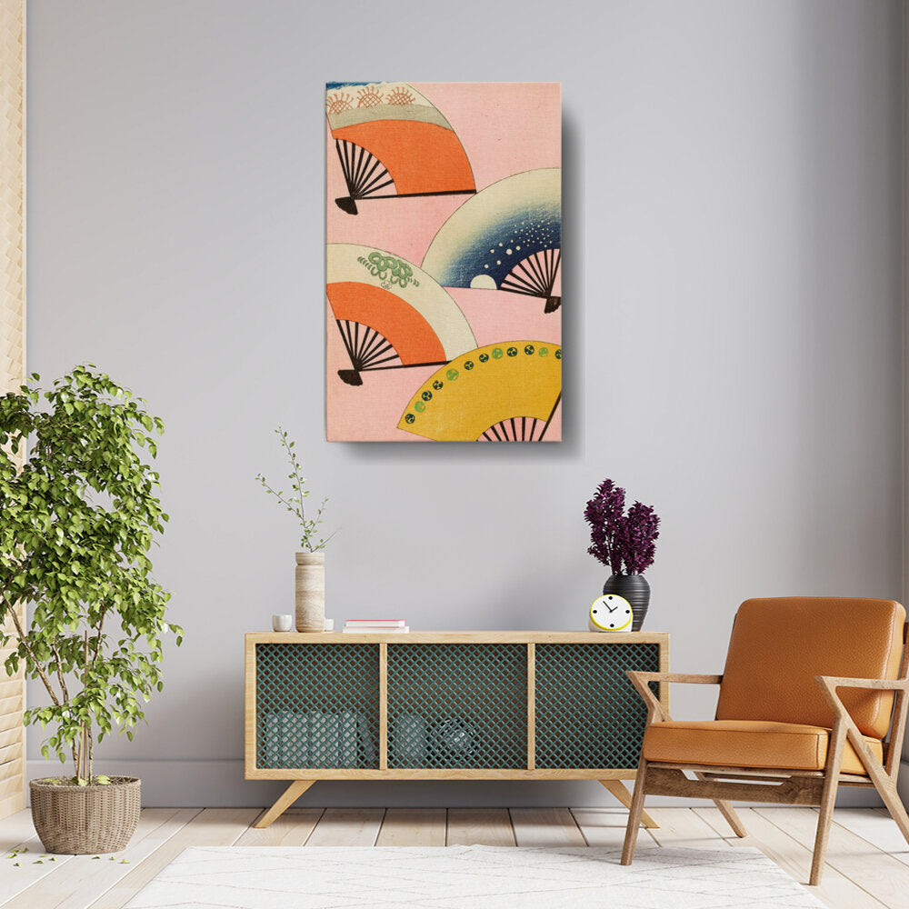 Colorful Folding Fans