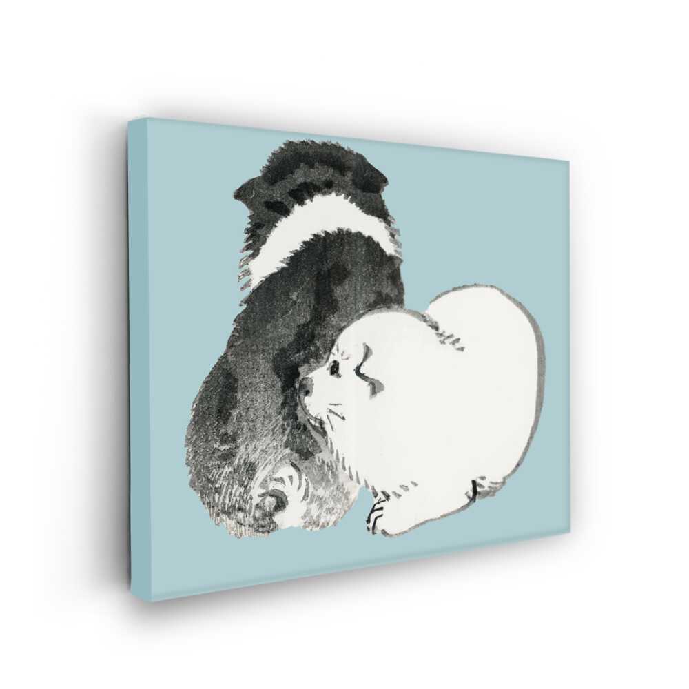Picasoul - Picasoul Curated - Two Playful Pups - Wall Decor