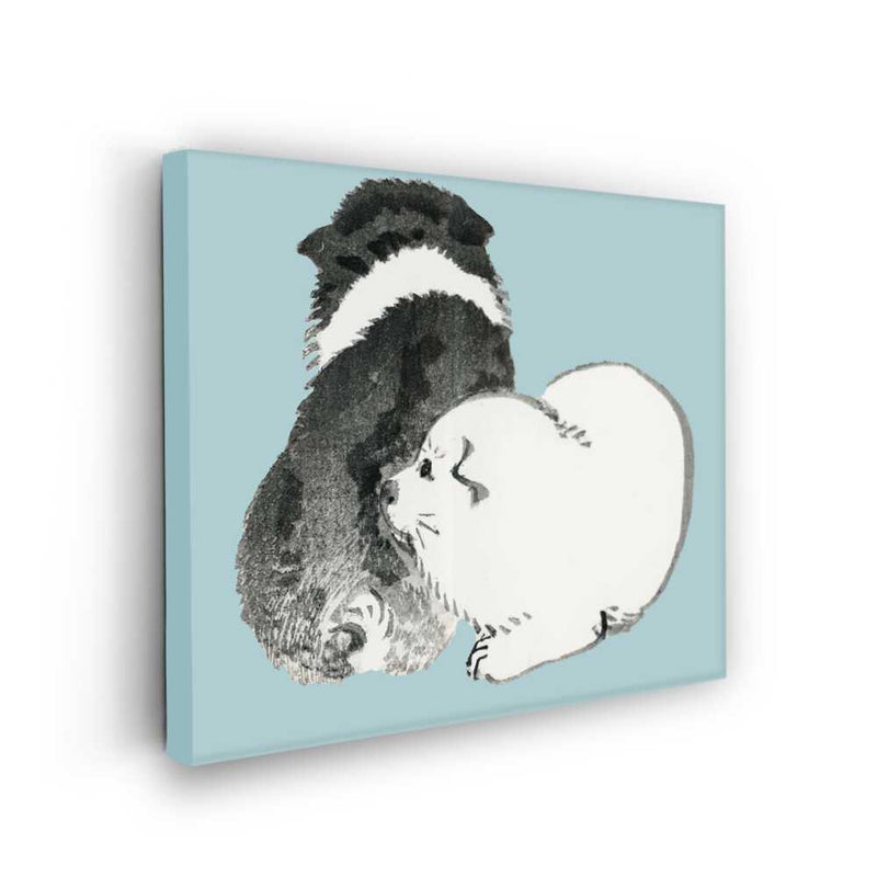 Picasoul - Picasoul Curated - Two Playful Pups - Wall Decor