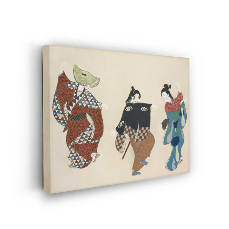 Picasoul - Picasoul Curated - Traditional Japanese Dancers - Wall Decor