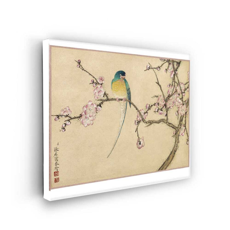 Picasoul - Picasoul Curated - Bird On Blossom Branch - Wall Decor