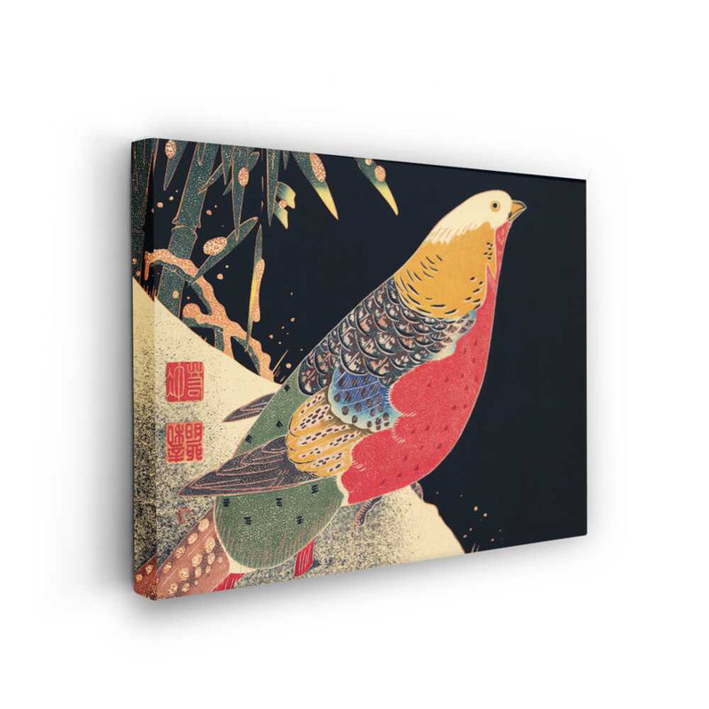 Picasoul - Picasoul Curated - Colorful Bird Among Bamboo - Wall Decor