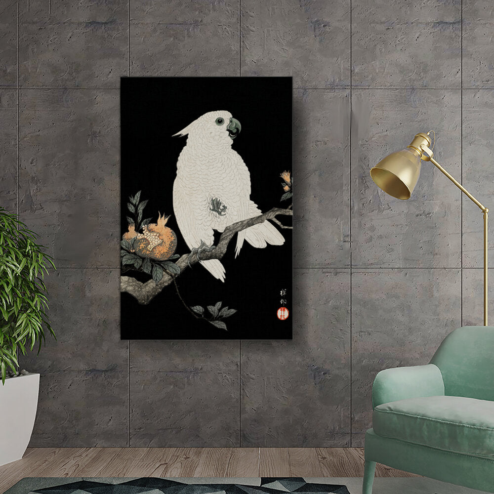 Elegant White Cockatoo
