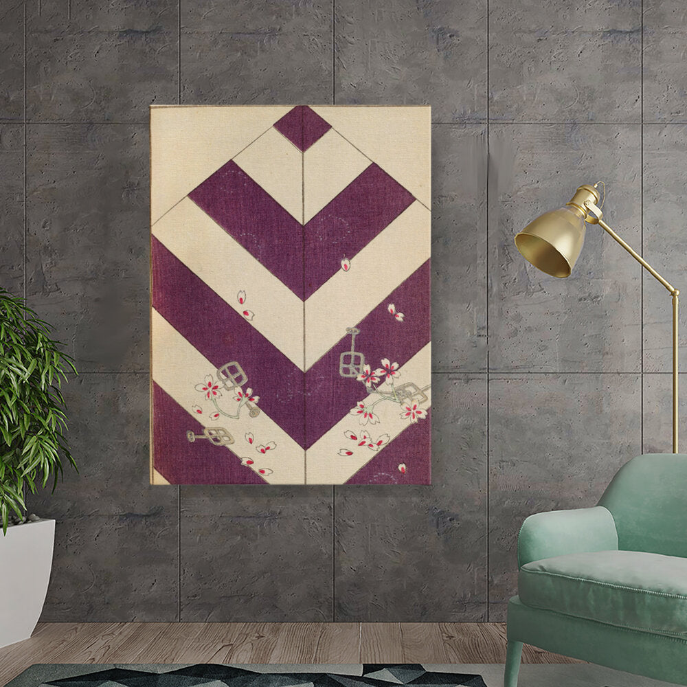 Floral Chevron Pattern
