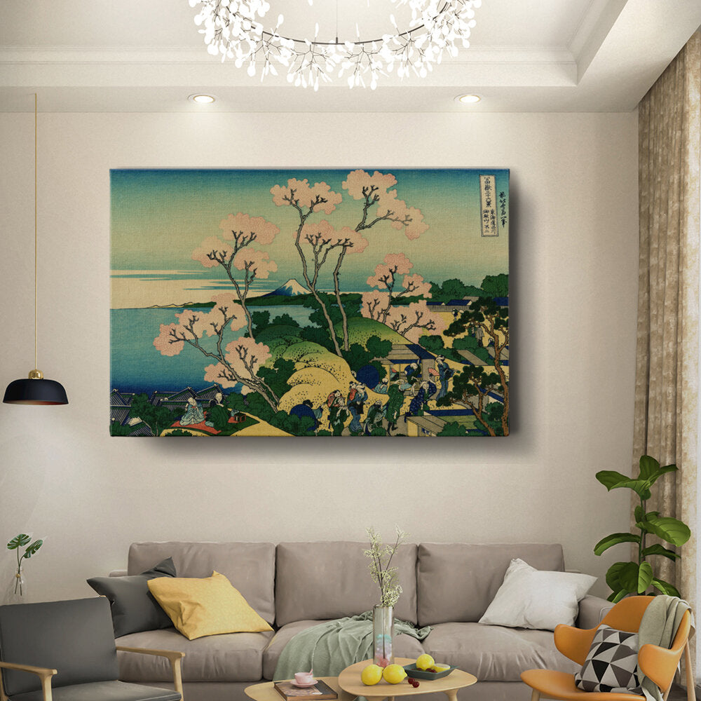 Cherry Blossoms By The Sea
