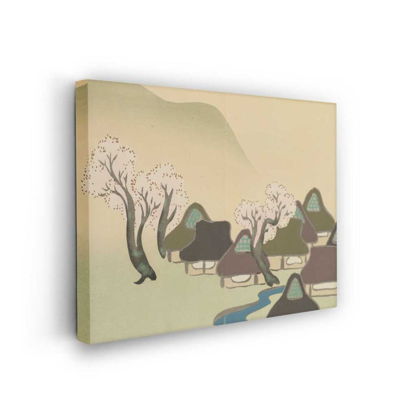 Picasoul - Picasoul Curated - Tranquil Village Scene - Wall Decor