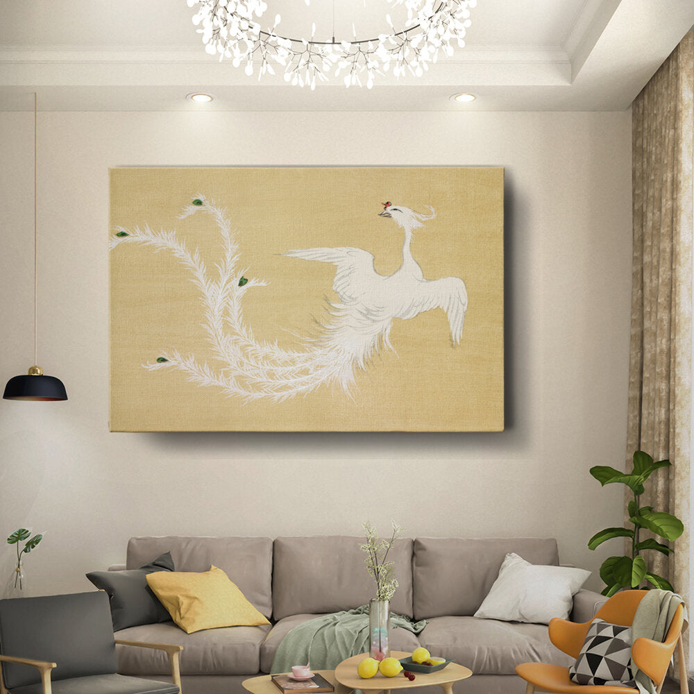 Elegant White Crane