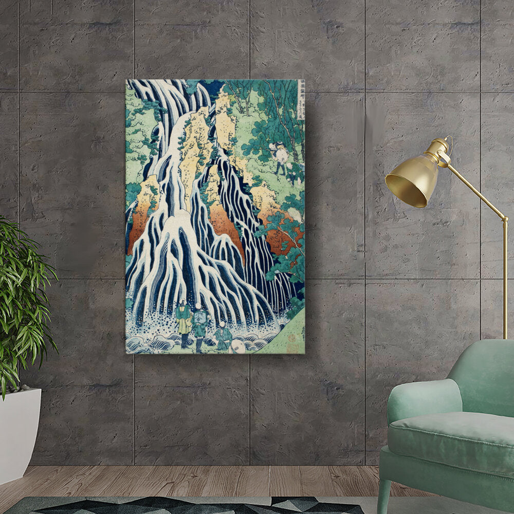 Waterfall At Night