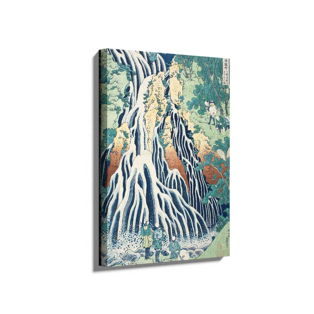 Picasoul - Picasoul Curated - Waterfall At Night - Wall Decor