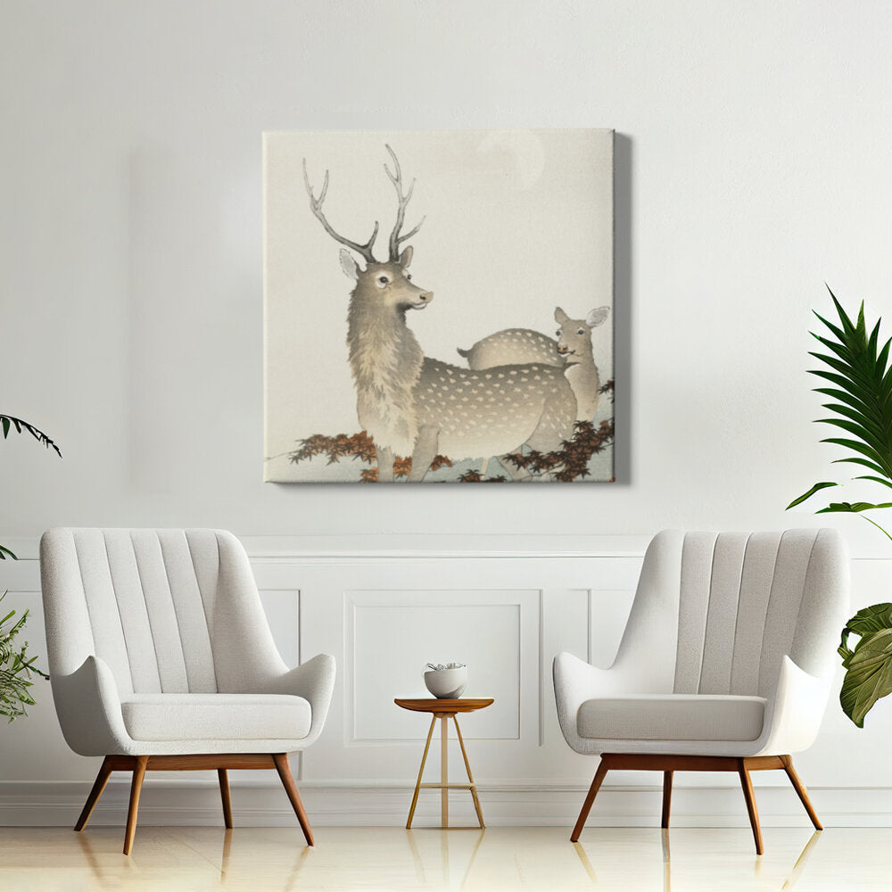 Deer In The Mist