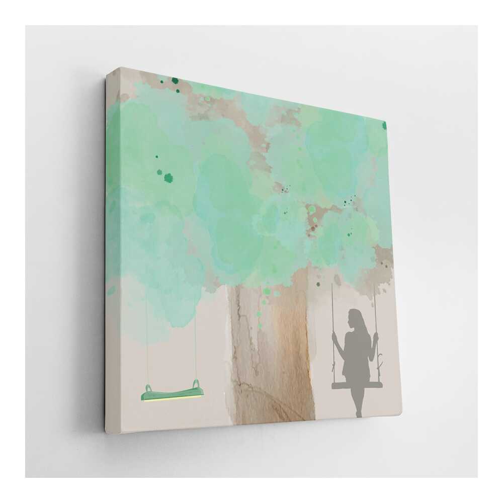 Picasoul - Picasoul Curated - Whimsical Swing Under The Tree - Wall Decor