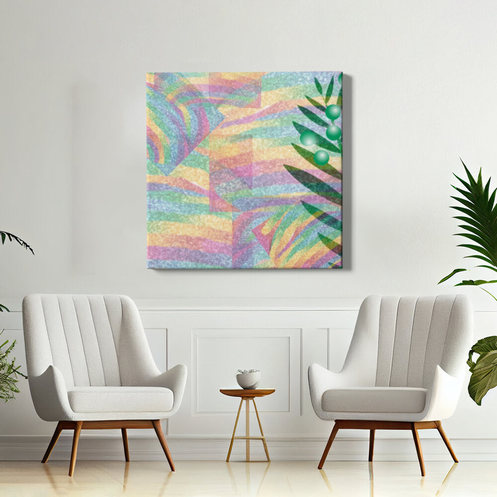 Colorful Abstract Flora