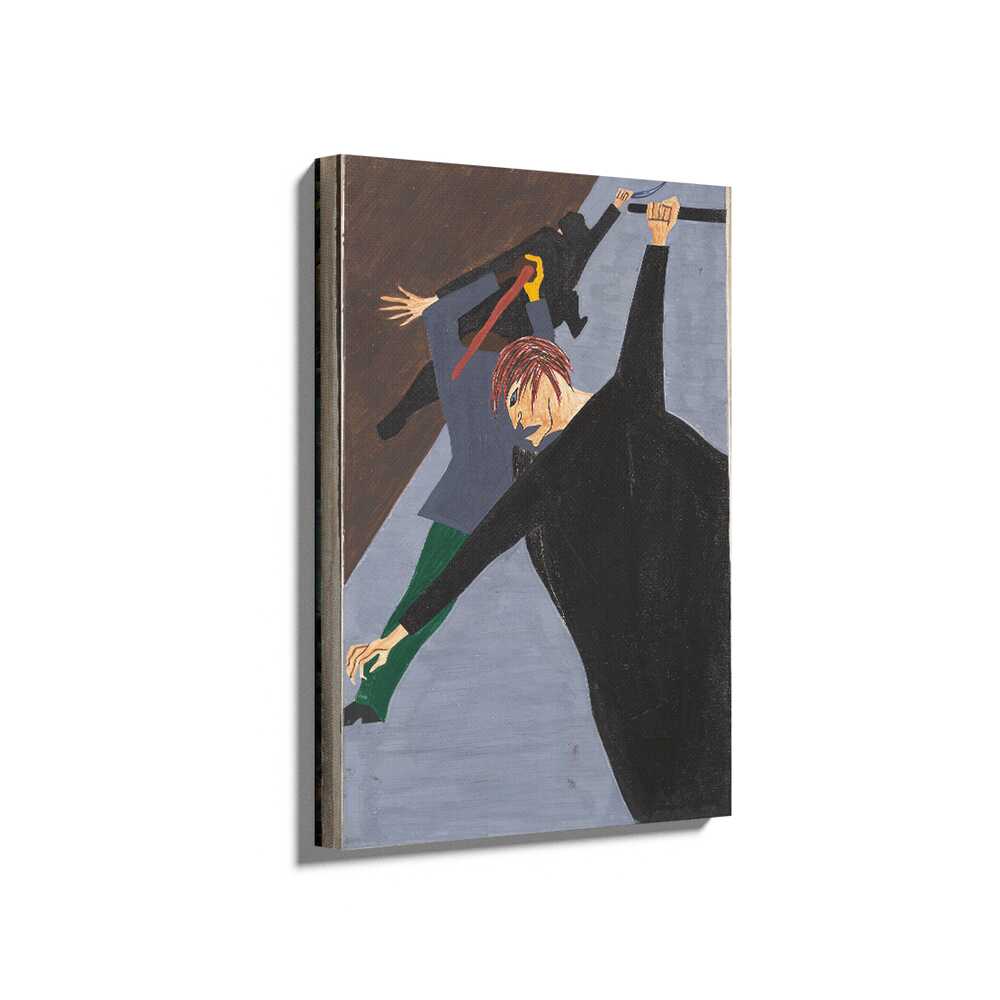 Picasoul - Picasoul Curated - Conflict In Shadows - Wall Decor
