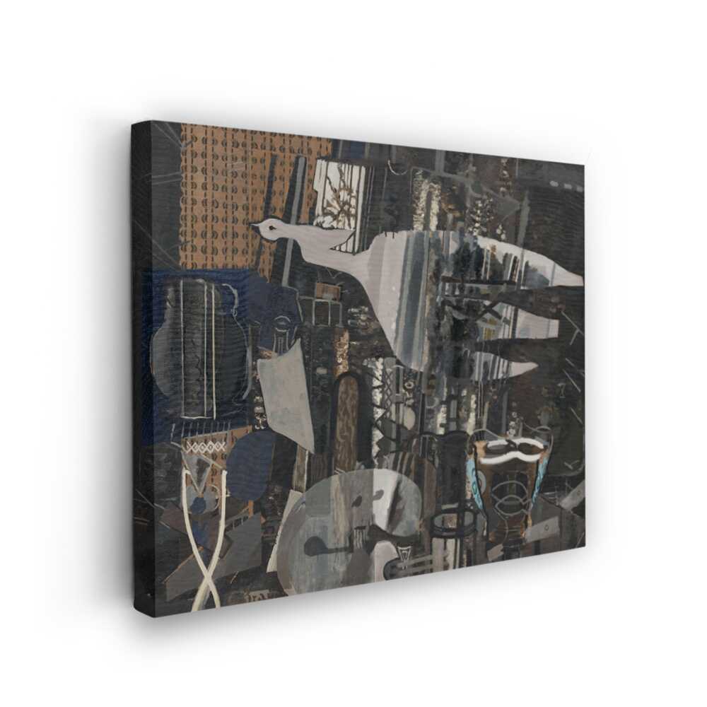 Picasoul - Picasoul Curated - Abstract Composition With Geese - Wall Decor
