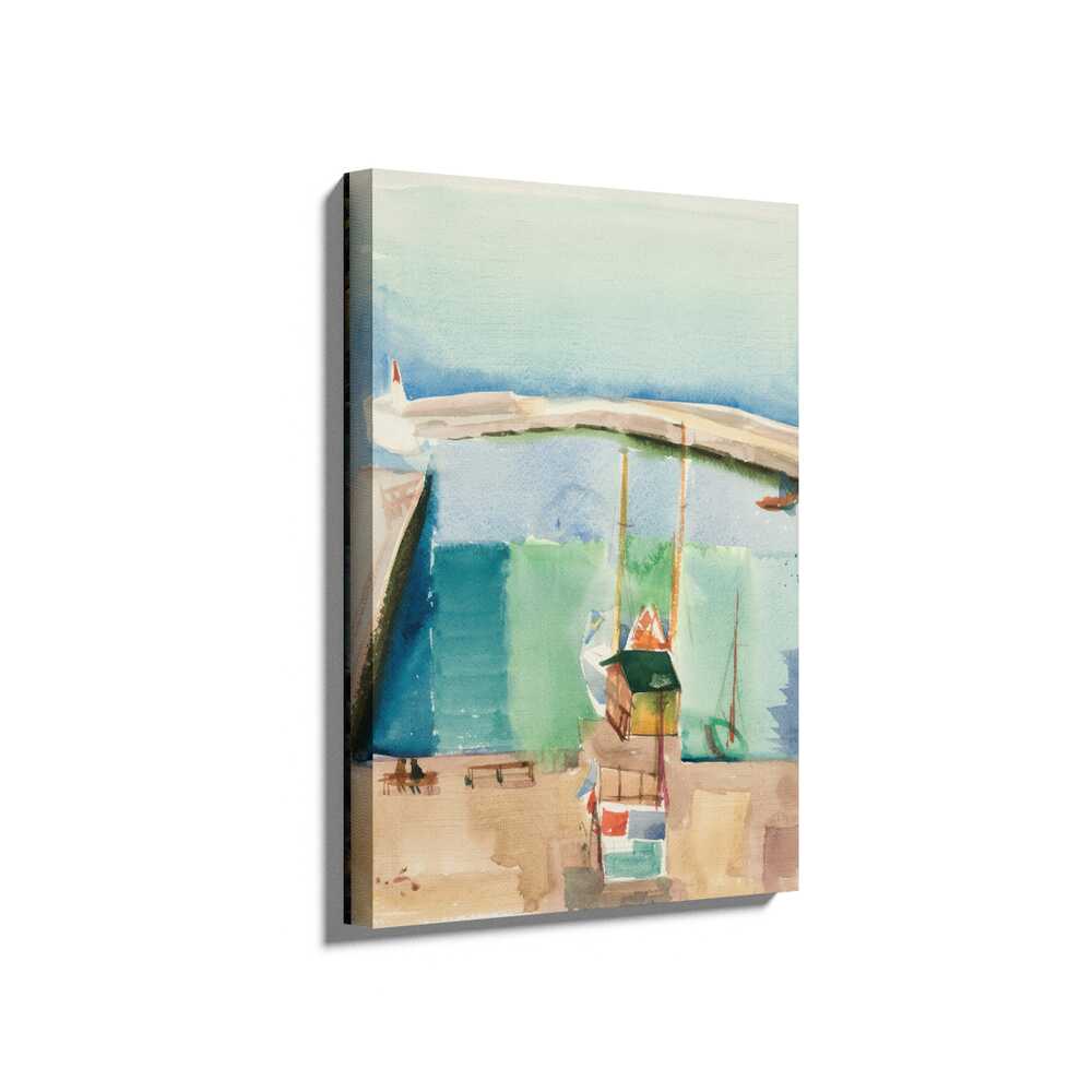 Picasoul - Picasoul Curated - Serene Harbor View - Wall Decor