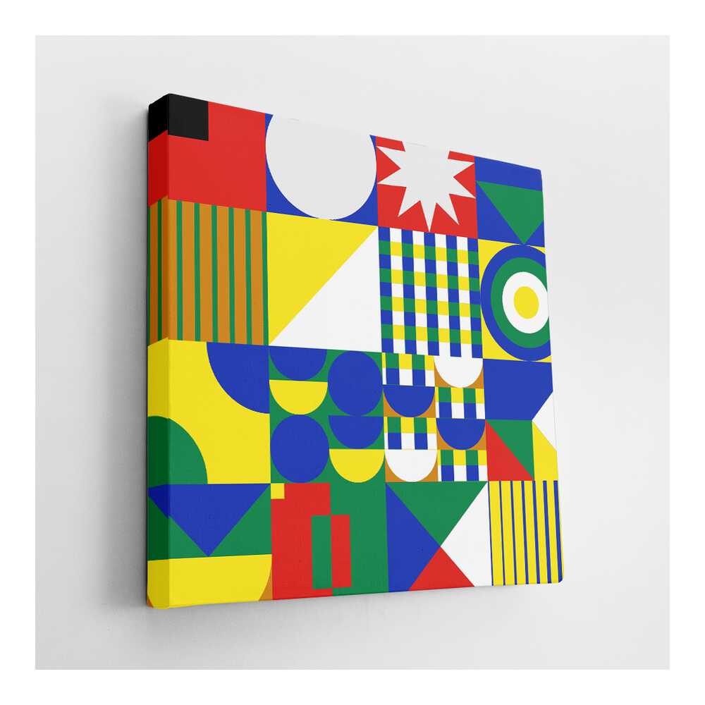 Picasoul - Picasoul Curated - Colorful Geometric Composition - Wall Decor