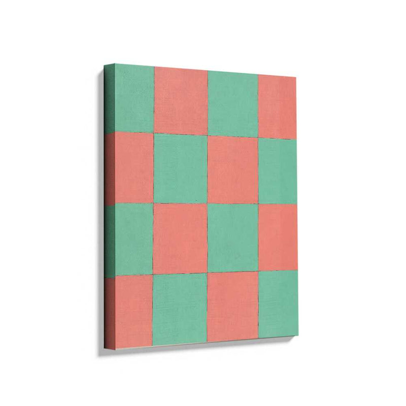 Picasoul - Picasoul Curated - Colorful Checkered Pattern - Wall Decor
