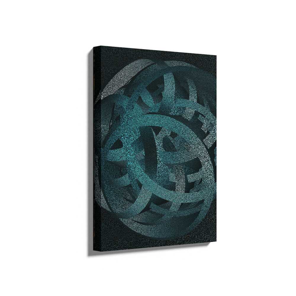 Picasoul - Picasoul Curated - Intricate Turquoise Sphere - Wall Decor