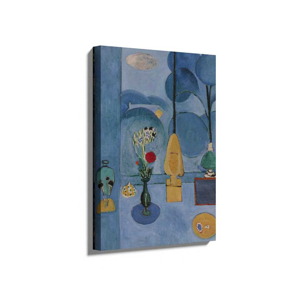 Picasoul - Picasoul Curated - Still Life With Blue Background - Wall Decor