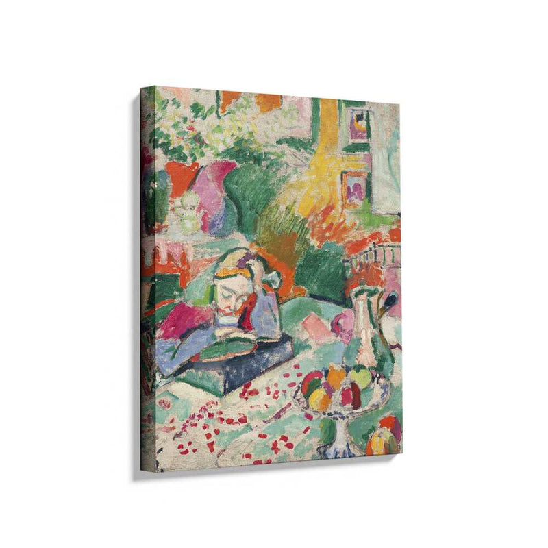 Picasoul - Picasoul Curated - Reading Woman With Fruits - Wall Decor