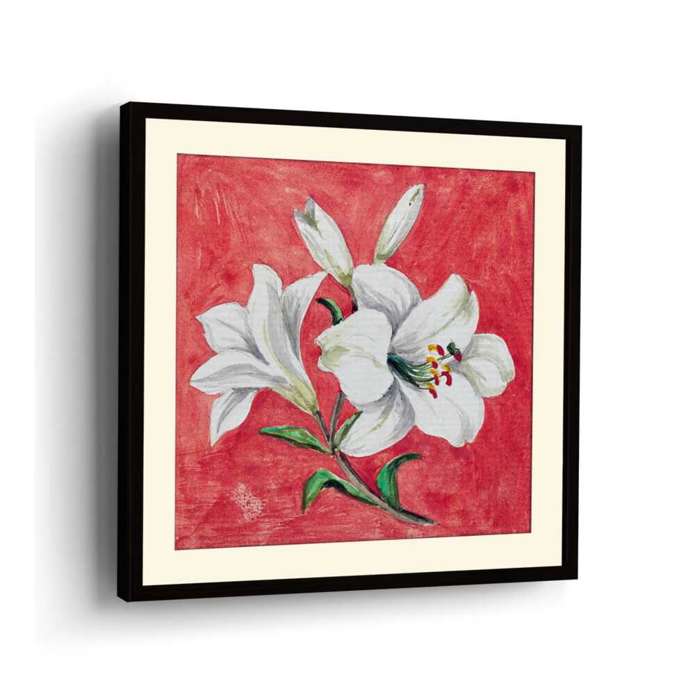 White Lily - WALL MOUNT FRAME