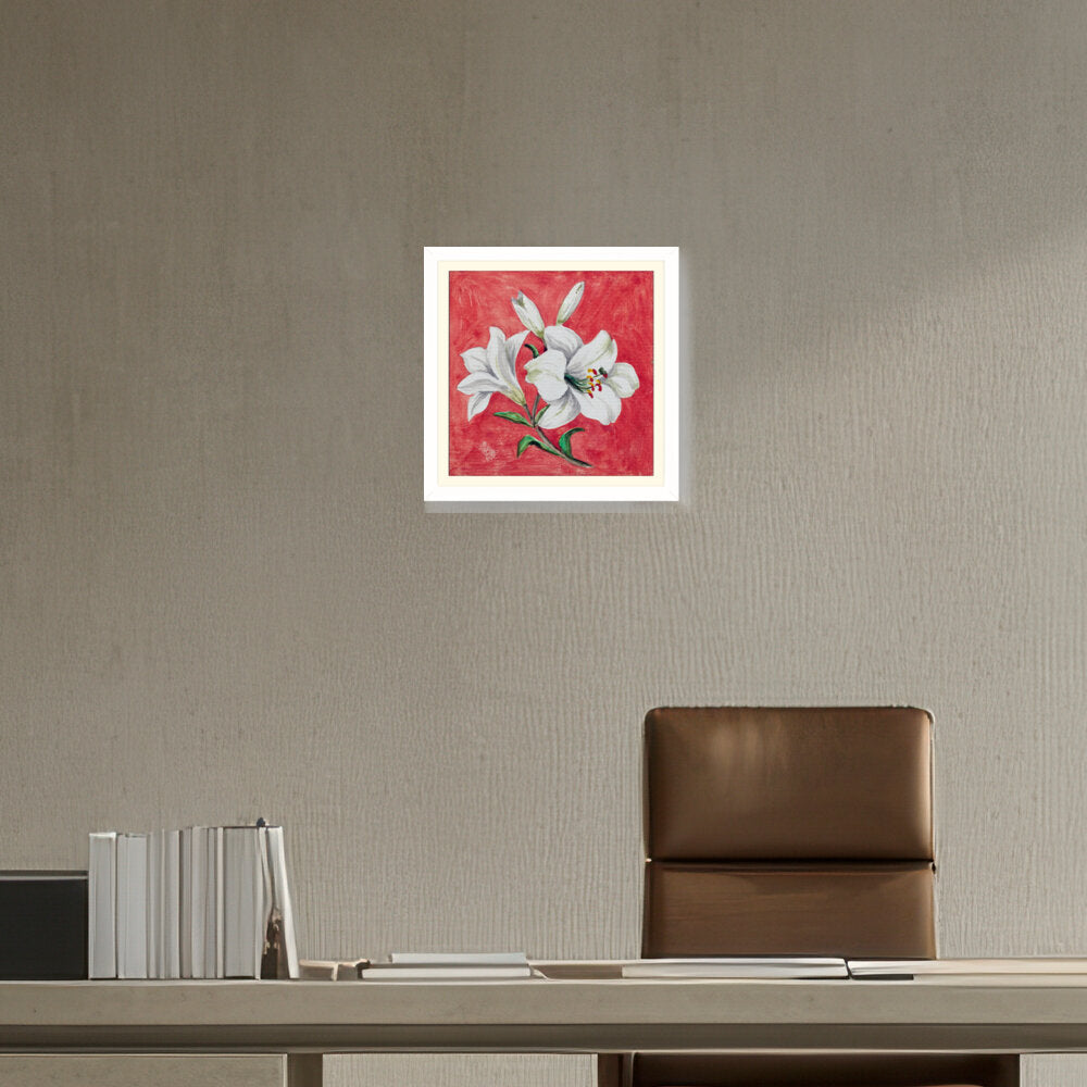 White Lily - WALL MOUNT FRAME