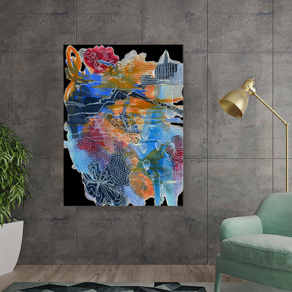 Abstract Floral Composition