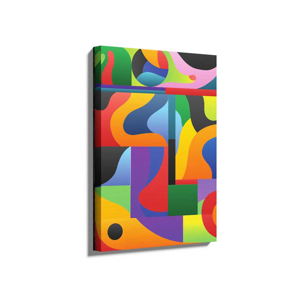 Picasoul - Picasoul Curated - Colorful Abstract 6 - Wall Decor