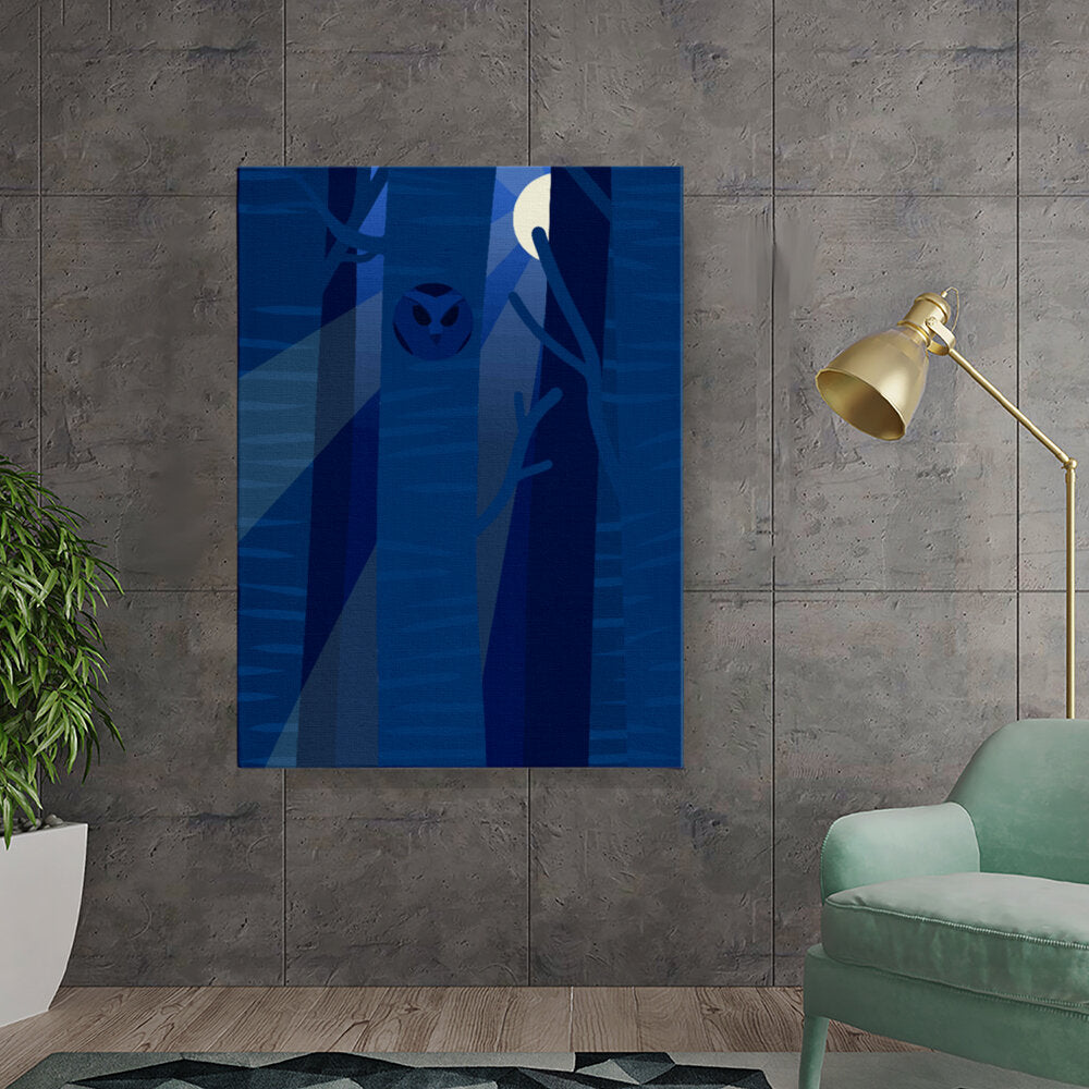 Moonlit Forest Encounter