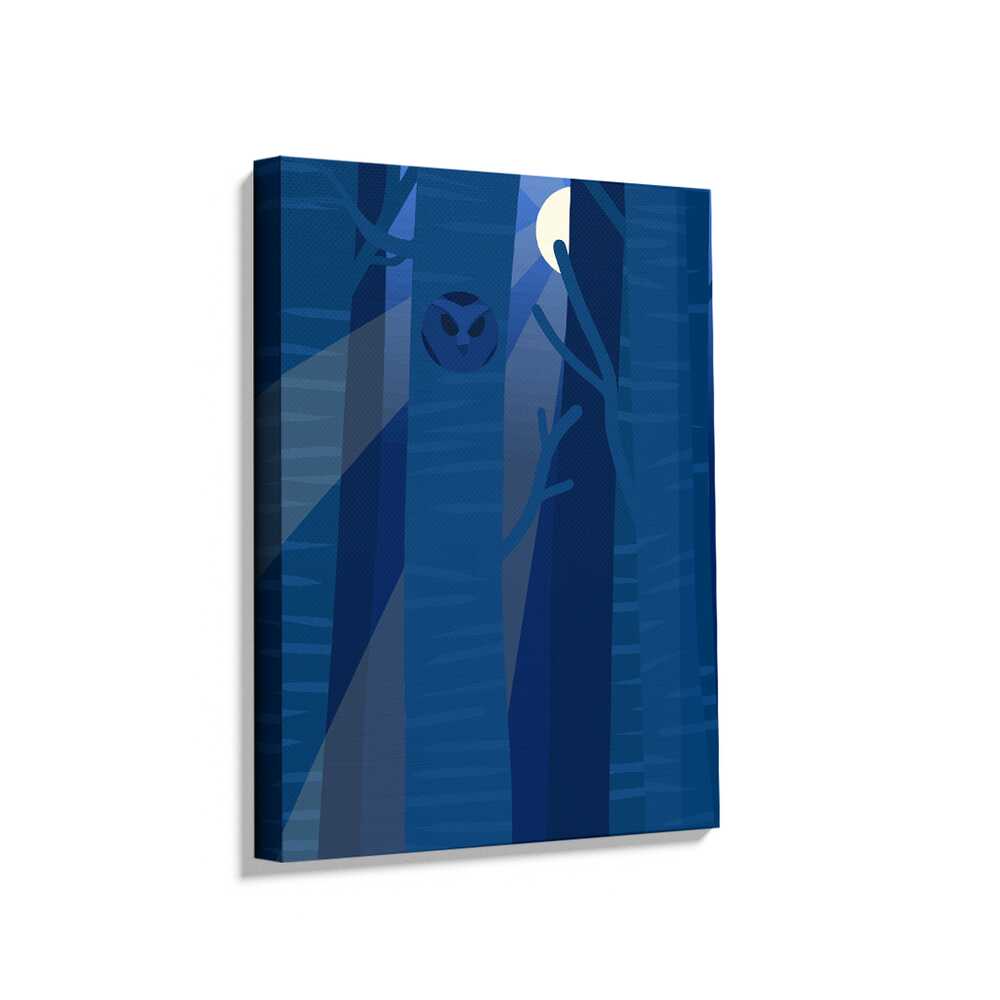 Picasoul - Picasoul Curated - Moonlit Forest Encounter - Wall Decor