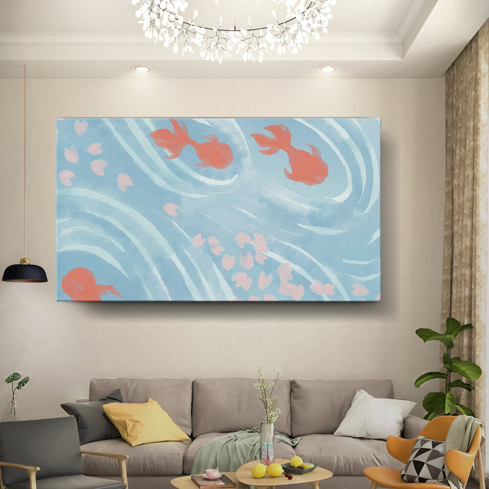 Goldfish In Water