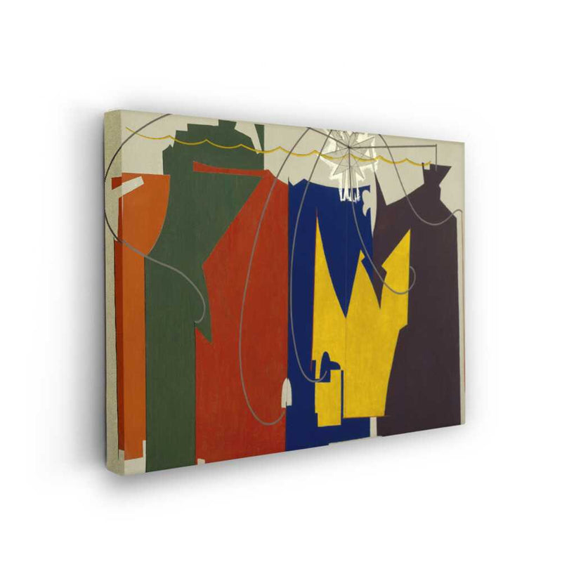 Picasoul - Picasoul Curated - The Hope Dancer Accompanies Himself With Her Shadows - Wall Decor