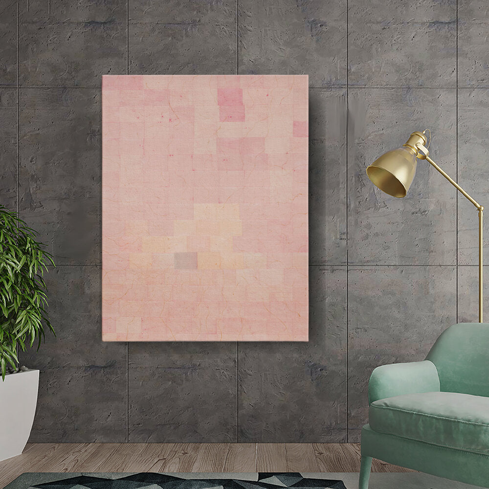 Soft Pink Grid