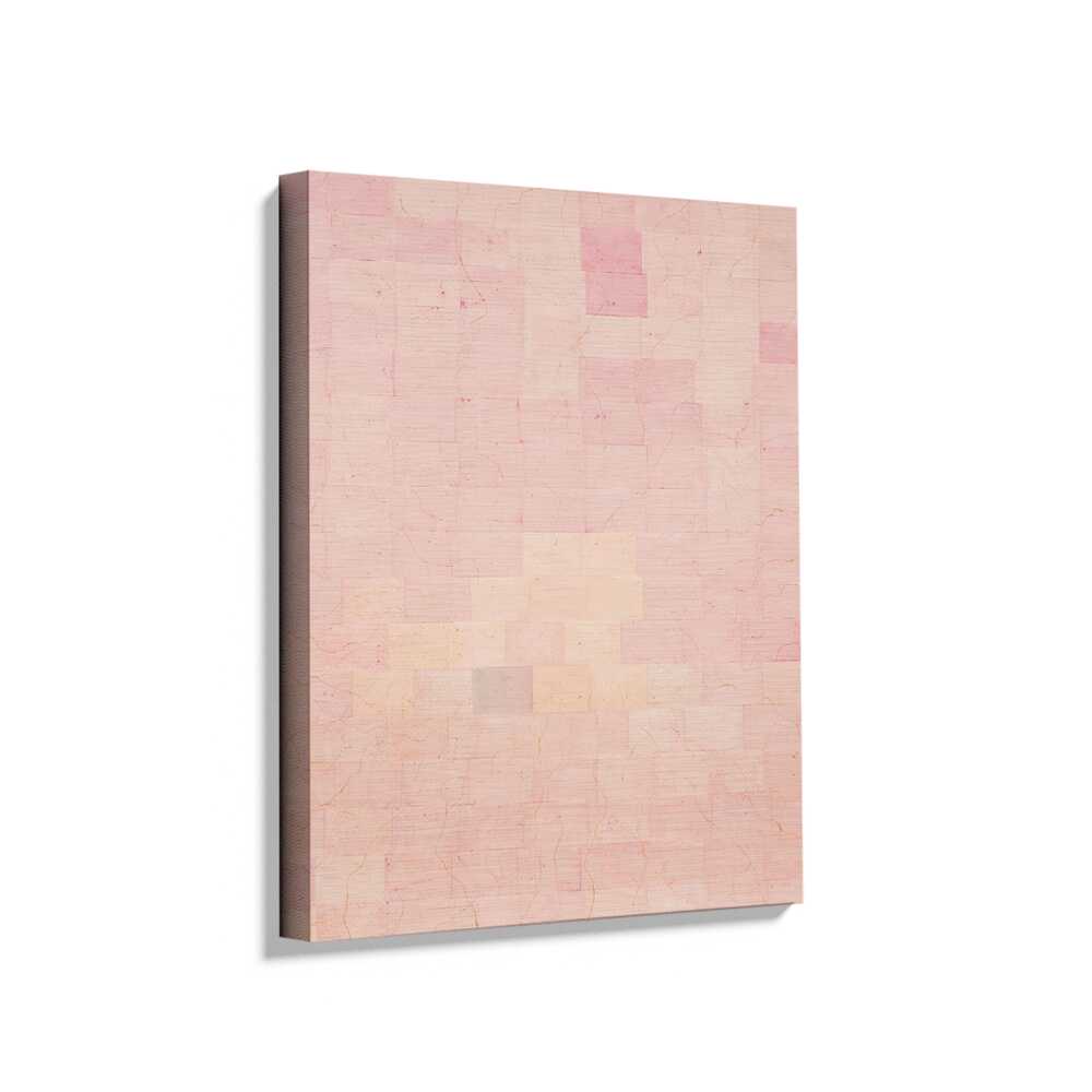 Picasoul - Picasoul Curated - Soft Pink Grid - Wall Decor