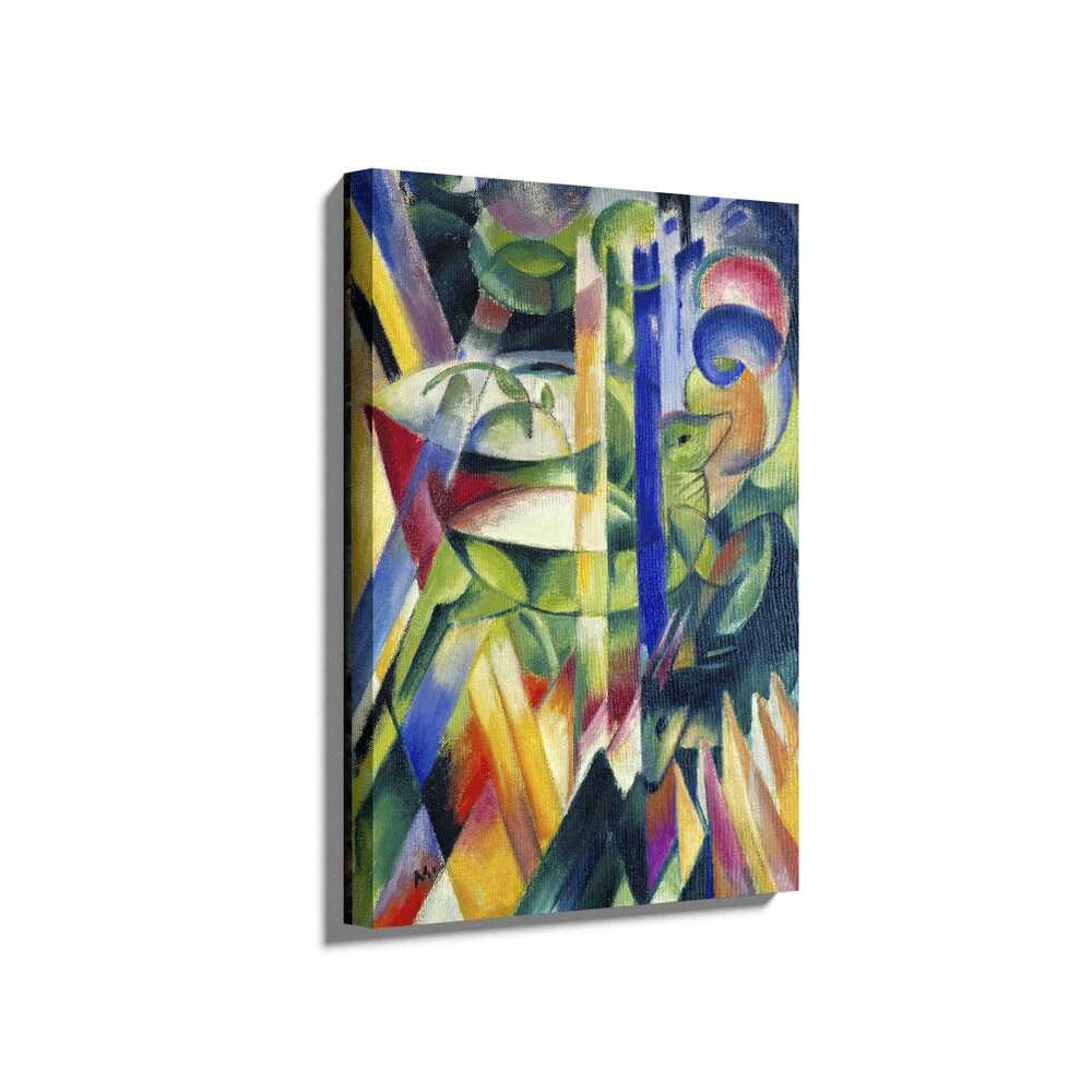 Picasoul - Picasoul Curated - Lizard In Colorful Landscape - Wall Decor