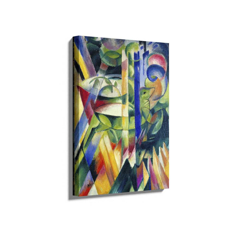 Picasoul - Picasoul Curated - Lizard In Colorful Landscape - Wall Decor