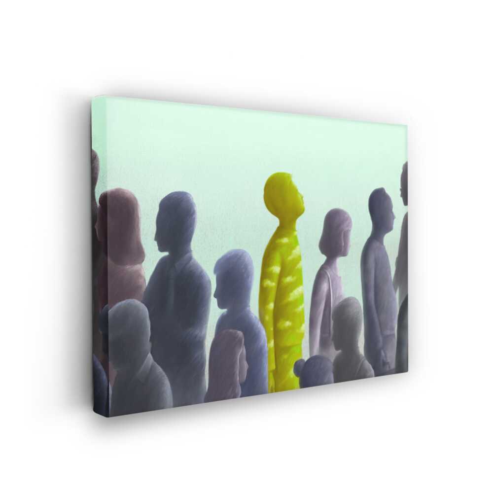 Picasoul - Picasoul Curated - Standing Out In The Crowd 01 - Wall Decor