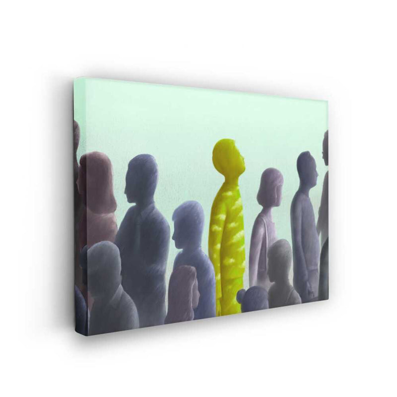Picasoul - Picasoul Curated - Standing Out In The Crowd 01 - Wall Decor