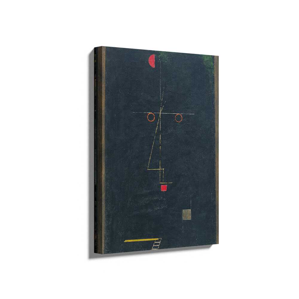 Picasoul - Picasoul Curated - Abstract Face With Geometric Forms - Wall Decor