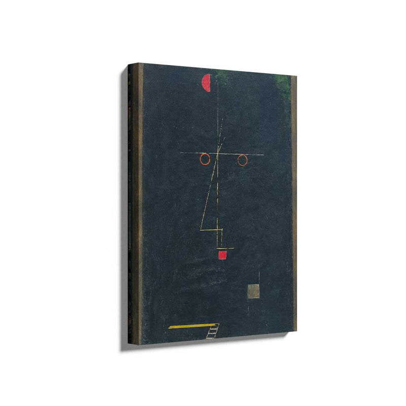 Picasoul - Picasoul Curated - Abstract Face With Geometric Forms - Wall Decor