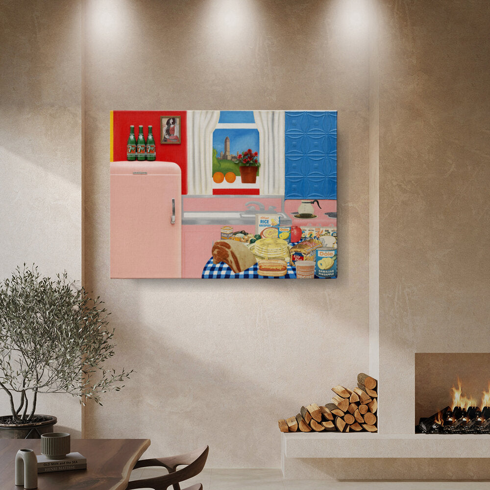 Colorful Kitchen Scene