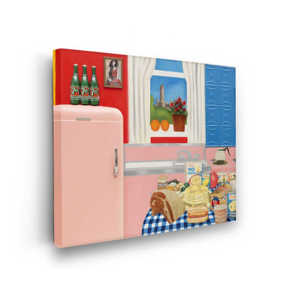 Picasoul - Picasoul Curated - Colorful Kitchen Scene - Wall Decor