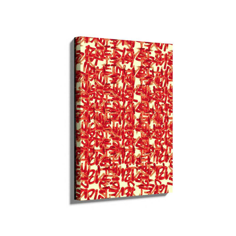Picasoul - Picasoul Curated - Red Patterns - Wall Decor