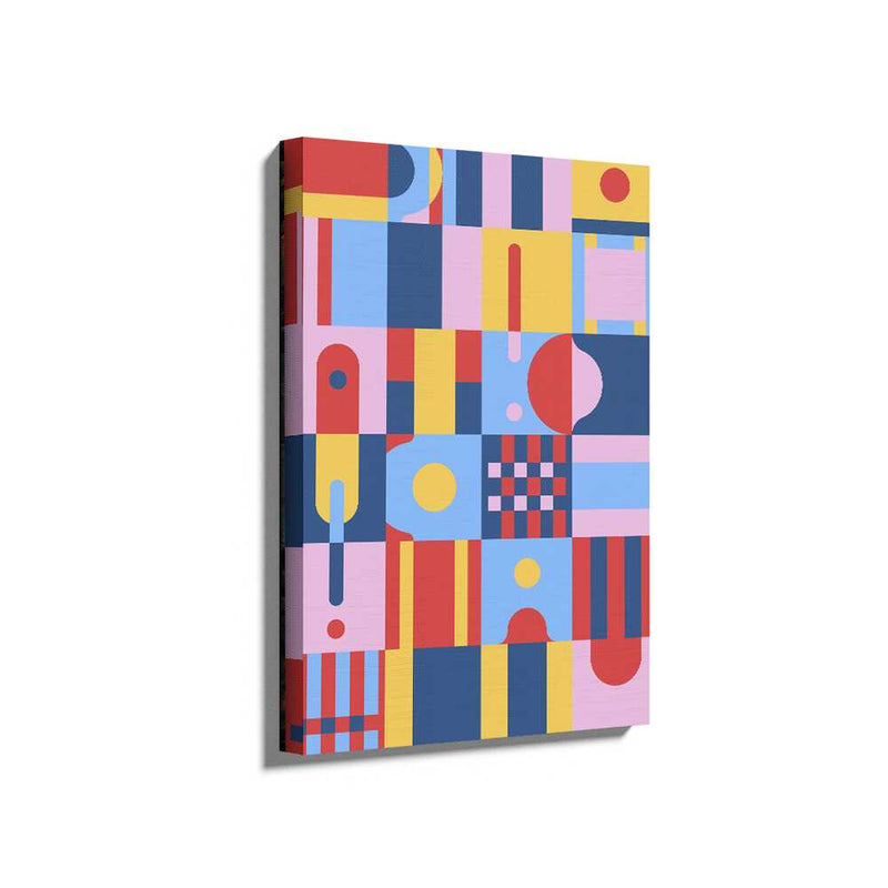 Picasoul - Picasoul Curated - Colorful Geometric 01 - Wall Decor