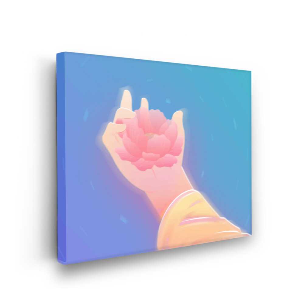 Picasoul - Picasoul Curated - Holding A Blossom - Wall Decor
