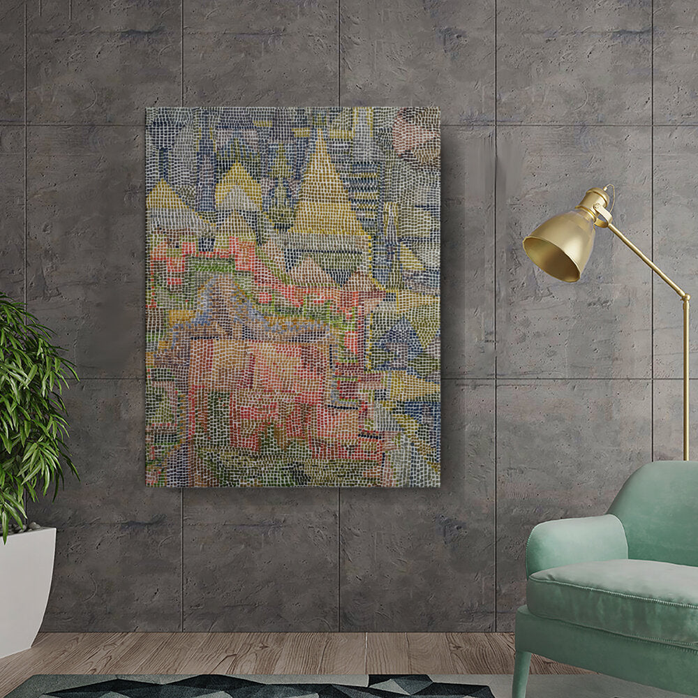 Abstract Mosaic Landscape