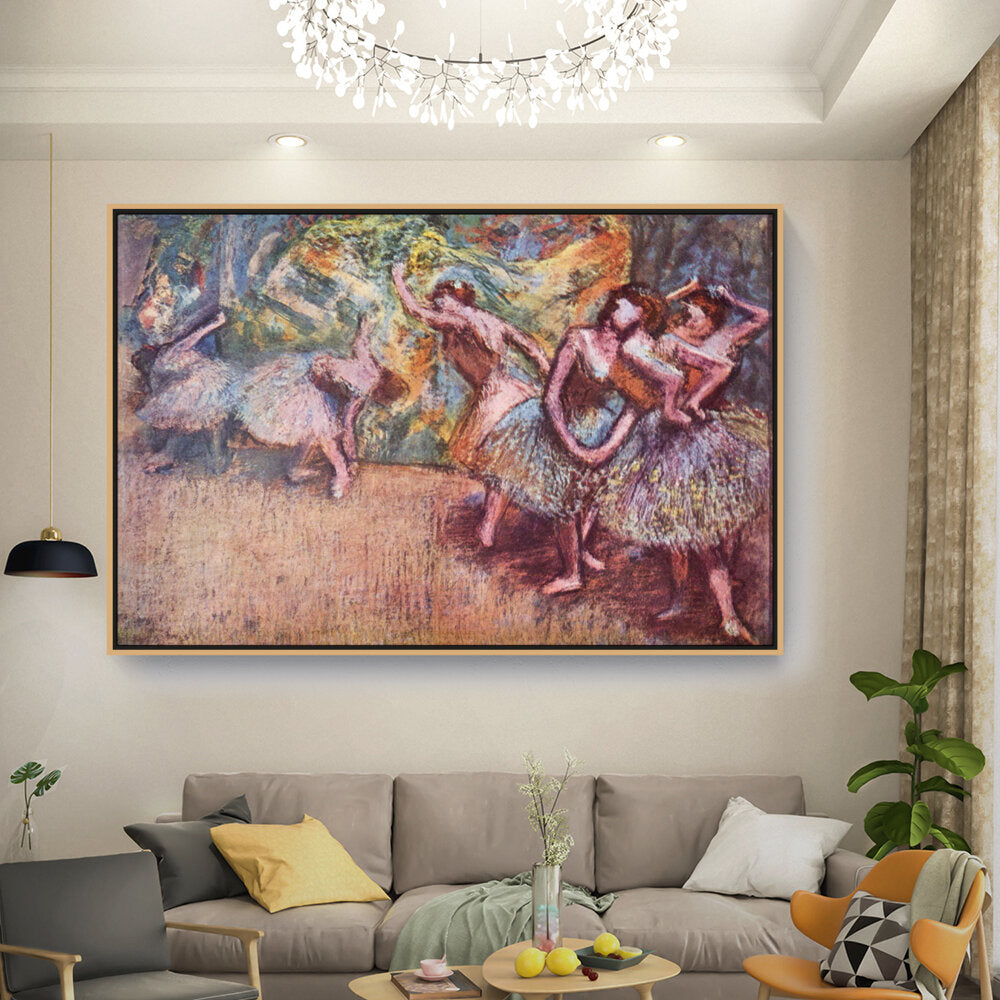 Ballettszene - FLOATING FRAME